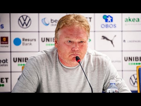 Presskonferens efter HIF – IF Elfsborg