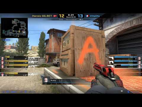 VITALITY ALEX 4K DEAGLE vs Heroic Inferno EPICENTER 2019