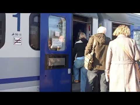 Interwencja Policji w IC Malczewski na stacji Rogoźno Wielkopolskie