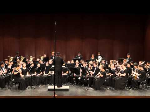 Joyful Variations, Beck, Troy HS Concert Band - MSBOA, 3/14/15