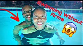 Kash Knows How To Swim WITHOUT ARMS!!!😱