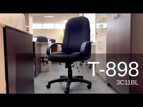 Бюрократ T-898/3С11BL Кресло