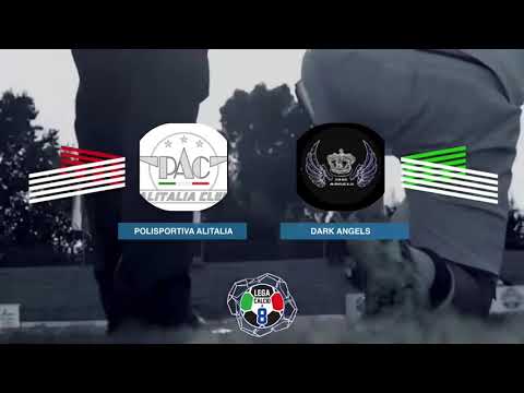 LEGACALCIO8 STAGIONE 21/22 SERIE A2: POLISPORTIVA ALITALIA - DARK ANGELS