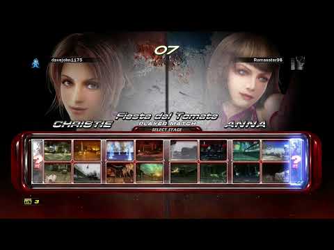 Tekken 6 - Anna Williams (Me) Vs. Christie Montero (Brandon) - Online Battle #143