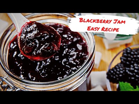Ягодный конфитюр🔮готовим черничное варенье 🔮How to make Blackberry Jam 🔮 easy recipe (ENG SUBs)