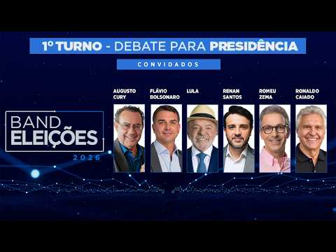 [AO VIVO] DEBATE PRESIDENCIAL 2026 NA BAND 
