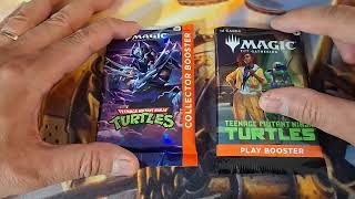 MTG: Magic the Gathering Teenage Mutant Ninja Turtles collector booster opening !