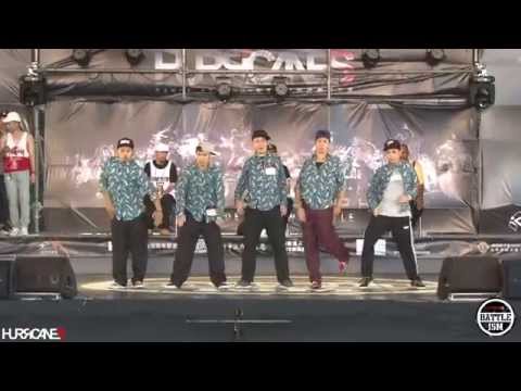 Flexion Boogz VS Team Japan [ 外卡賽 ] - HURRICANES BATTLE-ISM 2015 TAIWAN & POPPIN CREW BATTLE