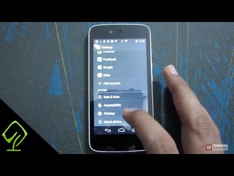 How to Enable or Disable Developer Options and USB Debugging on Android One (Micromax Canvas A1)