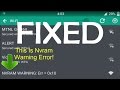 FIX WIFi NVRAM WARNING In 2 Simple Steps ...