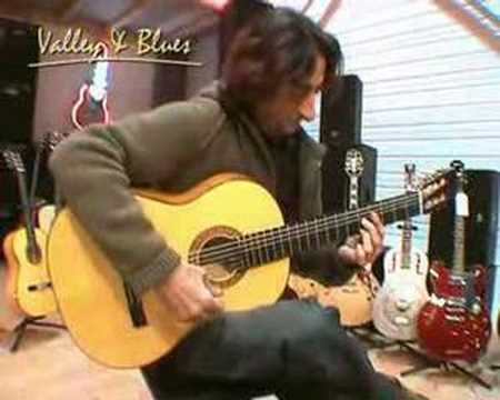 Video Bernardo Sandoval teste la Guitare Gallato