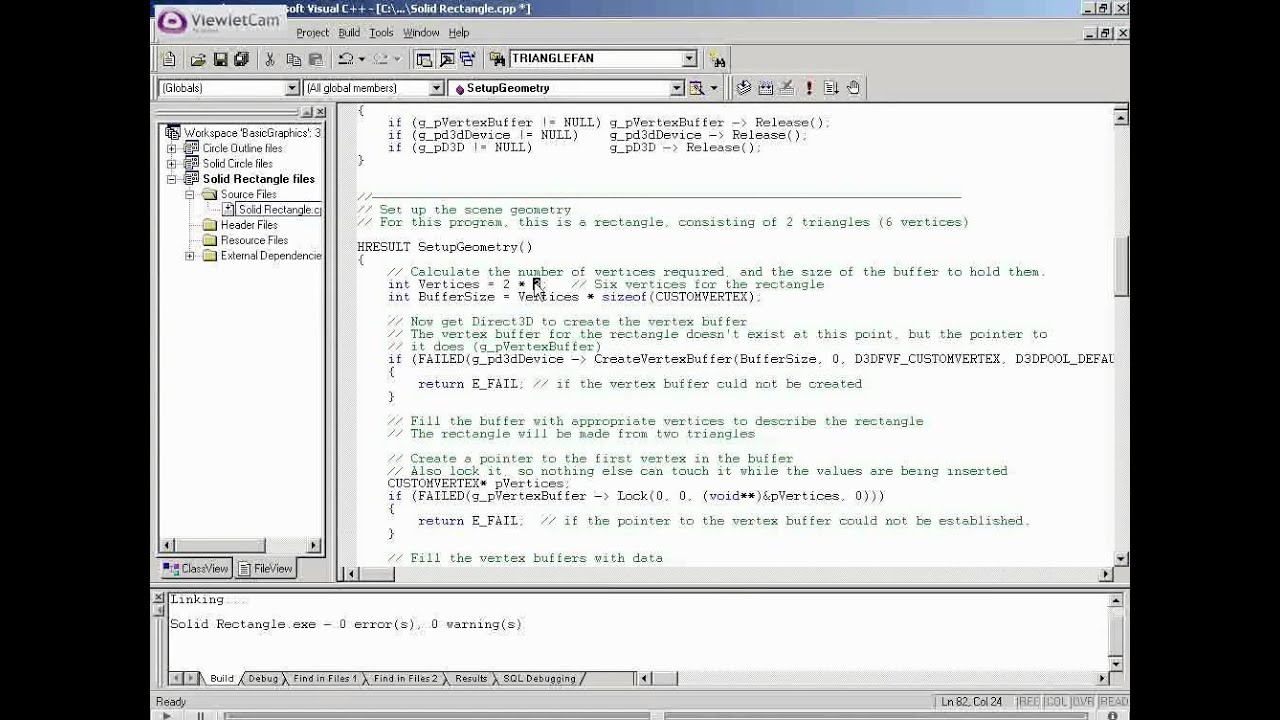 Programming DirectX 9.0c Applications - 1.2 - Basic Graphics [TutorialGenius.com]