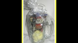 How to make a Beer Mug Gift Basket/ DIY Valentine's GIFT IDEAS/ DIY/ Handmade Gifts for Men