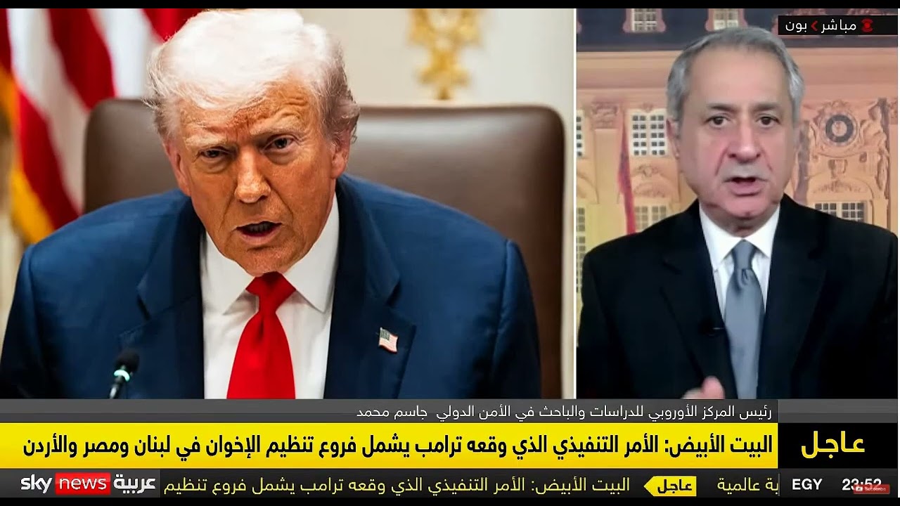 الإخوان المسلمون ـ لماذا حظر شبكات الإخوان  أمر معقد ويحتاج وقت أطول خاصة في ?