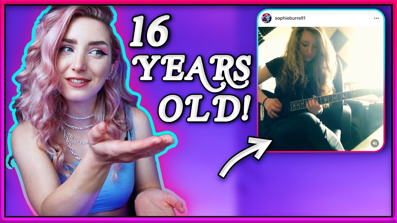 REACTING TO MY TEENAGE GUITAR VIDEOS - YouTube