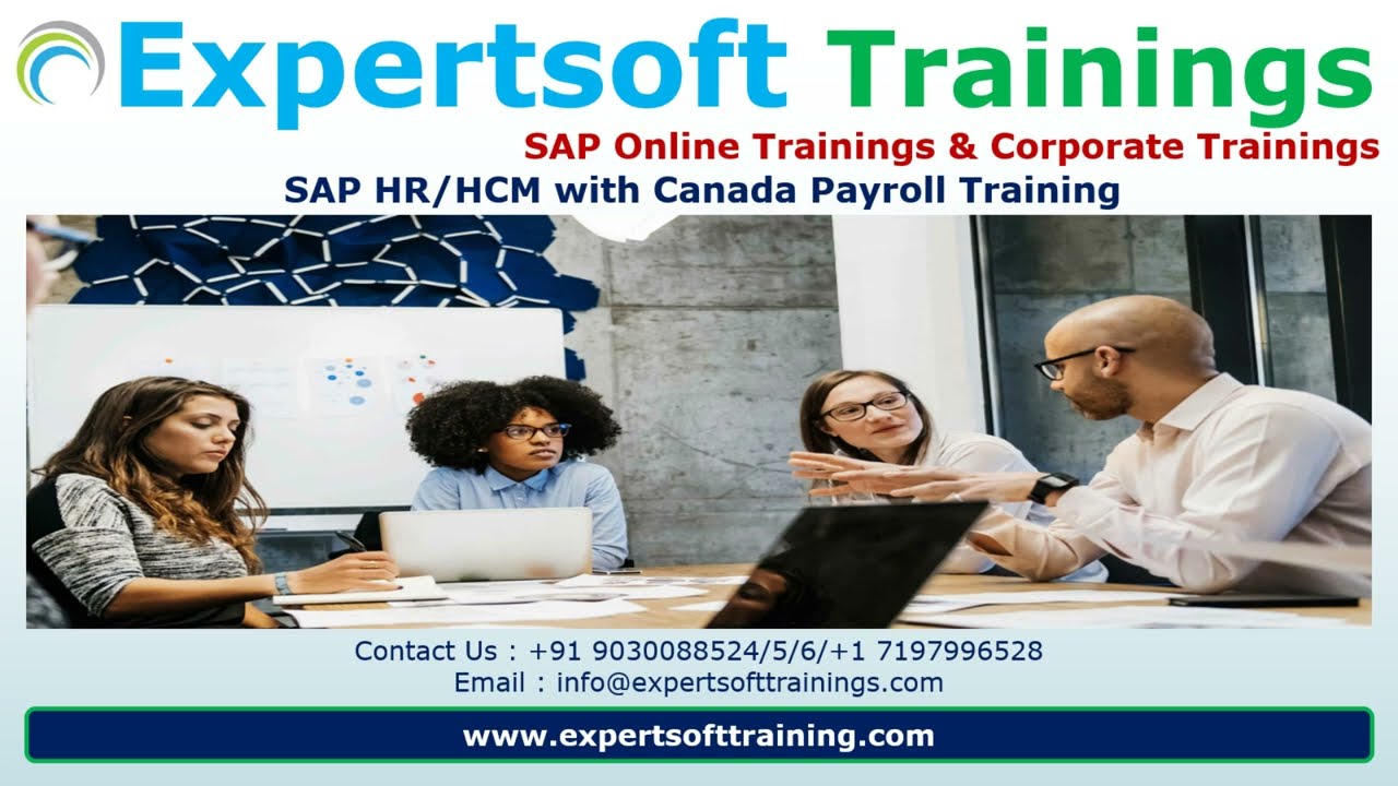 SAP HCM with Canada Payroll Training | SAP HCM/HR with Canada Payroll Training