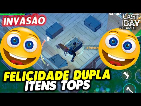 FELICIDADE DUPLA ITENS TOPS NA INVASÃO - Last Day On Earth