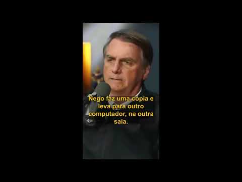 Bolsonaro explica o sorteio da Mega Sena.