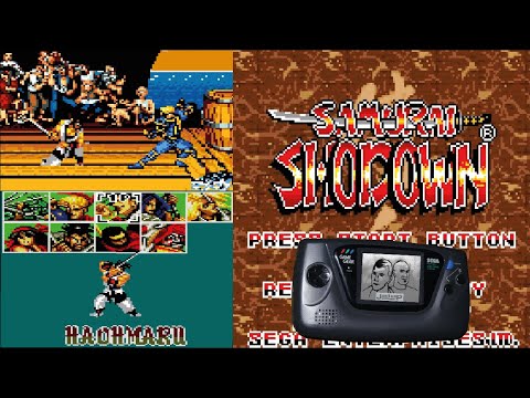 Samurai Shodown Game Gear - C&M Playthrough