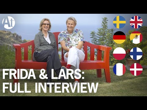 ABBA Frida Lyngstad interview: English/Spanish/German/Polish/+ subtitles. Lars Lerin 2016