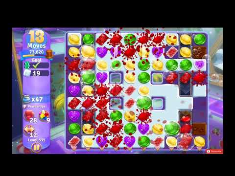Wonka's World of Candy Level 535 NO BOOSTERS - A S GAMING ✔