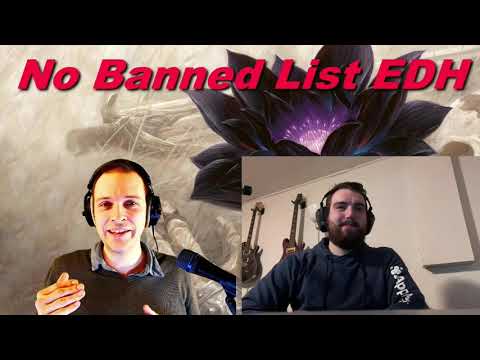 EDH without a banlist podcast with Joking were we talk about banned cards