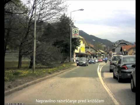 SLOVENSKE NOVICE: Policija v lov za pobesnelim motoristom