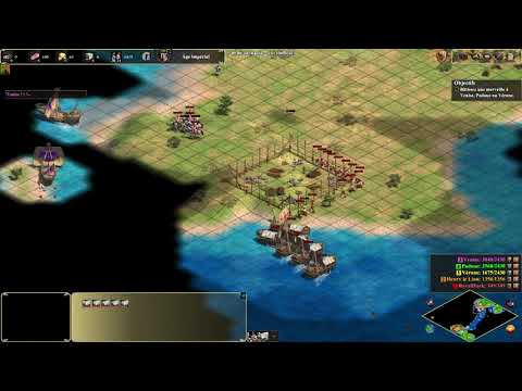 Age of Empires 2 Definitive Edition - Barbarossa 4 Hard Speedrun in 5:56 (Old Patch)