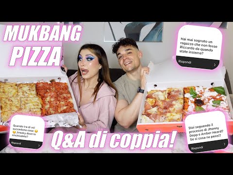 MUKBANG DI COPPIA! PIZZAAAA 🍕MelissaTani w/ @riccardob2882