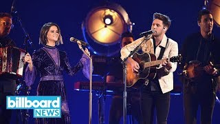 Maren Morris &amp; Niall Horan Sing &#39;I Could Use a Love Song&#39; &amp; &#39;Seeing Blind&#39; at CMAs | Billboard News