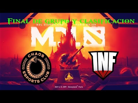 Dota 2 Chaos Esports Club Vs Infamous MDL Disneyland® Closed Qualifier