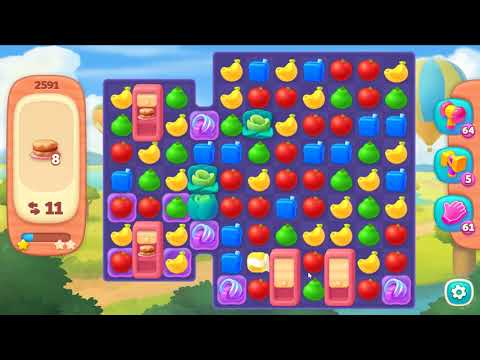 Wildscapes level 2591 🐼 Playrix HD