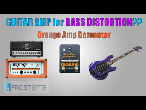 Guitar Amp for Bass Distortion | Orange Amp Detonator