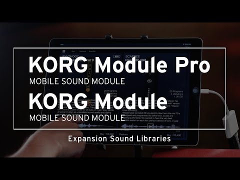 KORG Module | Expansion Sound Libraries