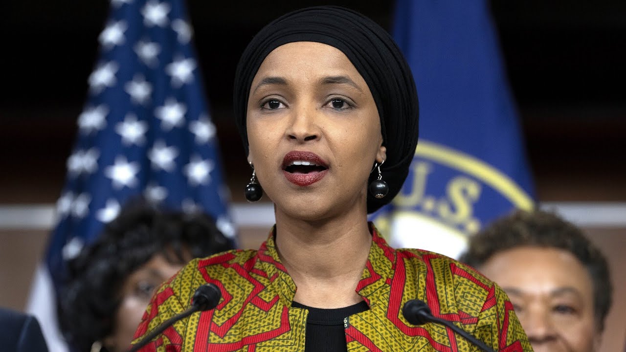 Congresswoman Ilhan Omar roasted for script mishap