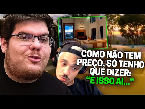 CASIMIRO REAGE: MANSÃO NA POSIÇÃO MAIS PRIVILEGIADA DO CONDOMÍNIO ft. Chicoin  | Cortes do Casimito