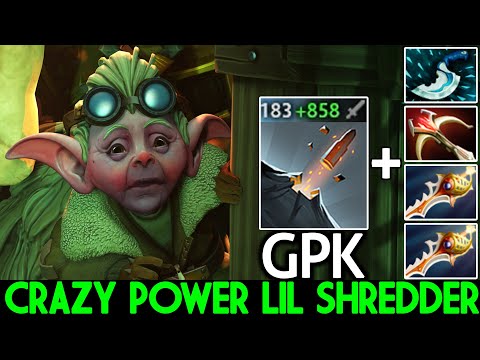 GPK [Snapfire] Crazy Power Lil' Shredder with 2x Divine Rapier Dota 2