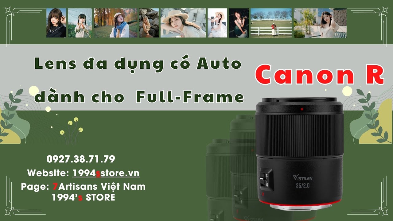Video Vistilen Meike 35mm F2 Auto Focus - Lấy nét tự động siêu nhanh dành cho Full-Frame