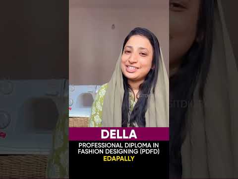 Della, Fashion Designing Student, Sharing Her Experience at GITD