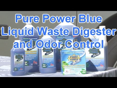 Pure Power Blue Liquid RV Holding Tank Treatments