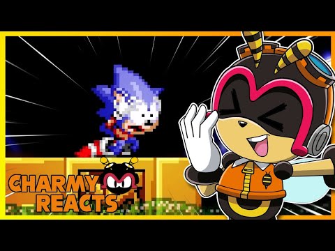 SONIC'S TRUE WORST ENEMY REVEALED?! - Charmy Reacts to Totally accurate Sonic 1 in 4 minutes