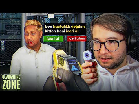 İNSANLIĞIN KADERİ BENİM ELİMDE! | QUARANTİNE ZONE