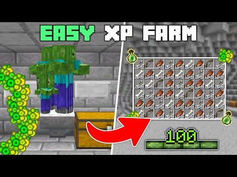 Minecraft: Easy Mob Spawner XP Farm Tutorial | 1.20 Zombie & Skeleton