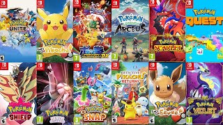 All 15 POKEMON Games on Nintendo Switch
