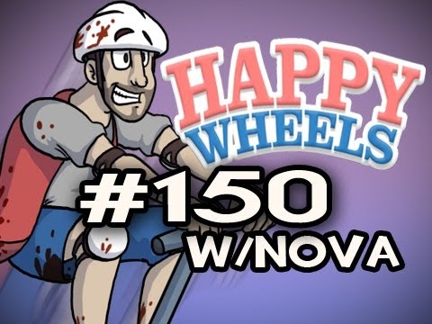 Happy Wheels w/Nova Ep.150 - SAVE THAT BIG ASS WHALE