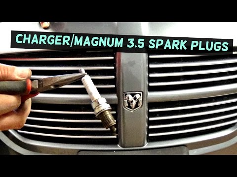 DODGE CHARGER HOW TO REPLACE SPARK PLUGS and IGNITION COIL | DODGE MAGNUM