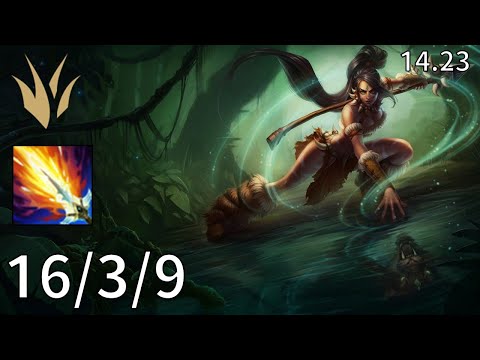 Nidalee Jungle vs Jarvan IV - EUW Master | Patch 14.23
