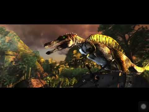 jurassic Park arcade spinosaurus try again scene