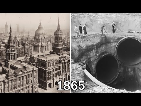 תעלות מבול בוץ מתחת לאמסטרדם 1865 - נתיבי מים טרטריים