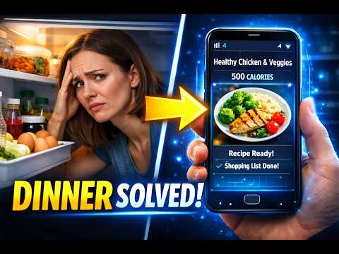 Stop Stressing Over Dinner! Let AI Create Healthy Meals from What You Already Have